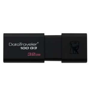 Memoria Usb Kingston 32Gb 30 Datatraveler 100 G3 - Negro