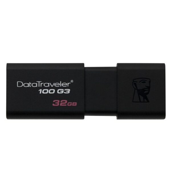 Memoria Usb Kingston 32Gb 30 Datatraveler 100 G3 - Negro