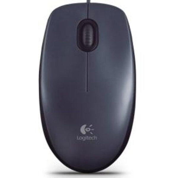 Mouse Logitech M90 Alámbrico USB Para Mac/PC - Negro