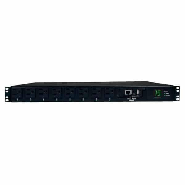Switch Pdu Tripp Lite Pdumh15Atnet Monofasico Controlable Negro
