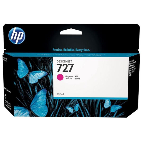 Cartucho De Tinta 727 Hp Designjet 130 Ml Magenta