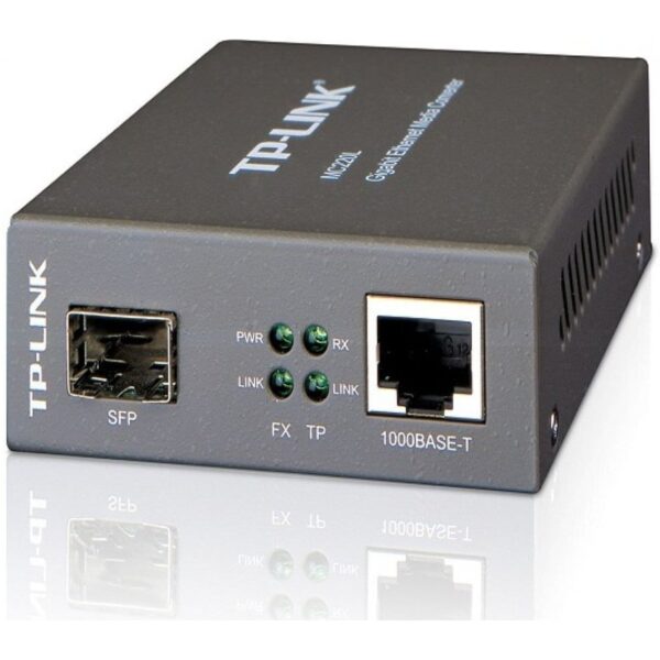 Convertidor Multimedia Tplink Mc200Cm Multimodo Gigabit