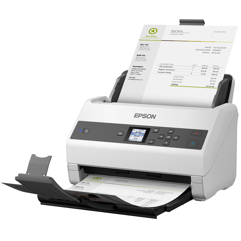 Escaner De Documentos Epson Workforce Ds-1630 Duplex