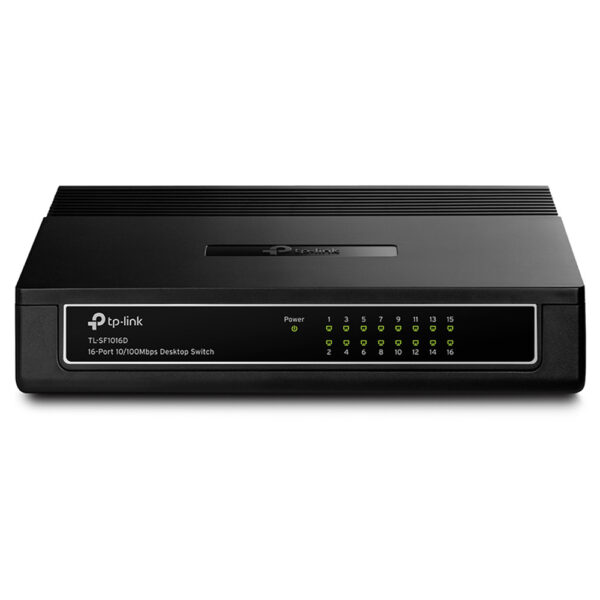 Switch Tplink Tlsf1016D 16 Puertos A 10 100Mbps Escritorio