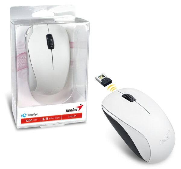 Mouse Inalambrico Genius Nx 7000 1200Dpi Blanco