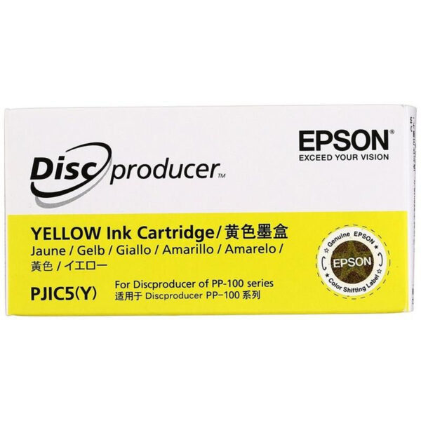 Cartucho De Tinta Epson Discproducer Amarillo