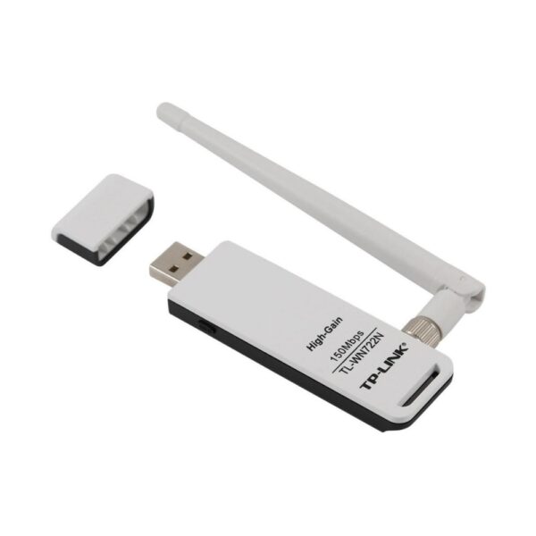 Adaptador Tplink Usb Inalámbrico De Alta Ganancia 150Mbps