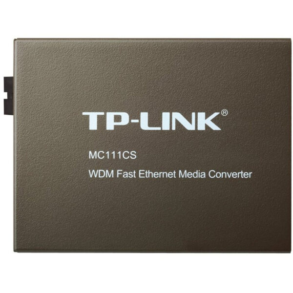 Convertidor Tplink Mc111Cs Multimedia Wdm De 10/100Mbps