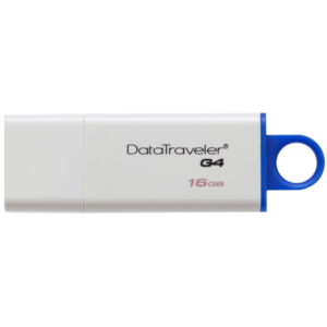 Memoria Usb 3.0 Kingston Datatraveler G4 16Gb - Blanco