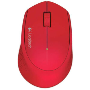 Mouse Logitech Wireless M280 Escritura Latina - Rojo