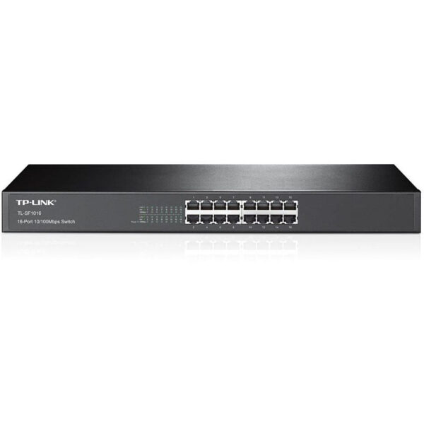 Switch Tplink Tl-Sf1016 16 Puertos Para Montaje En Rack