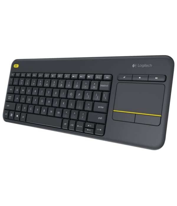 Teclado Wireless Touch K400Plus Logitech - Negro