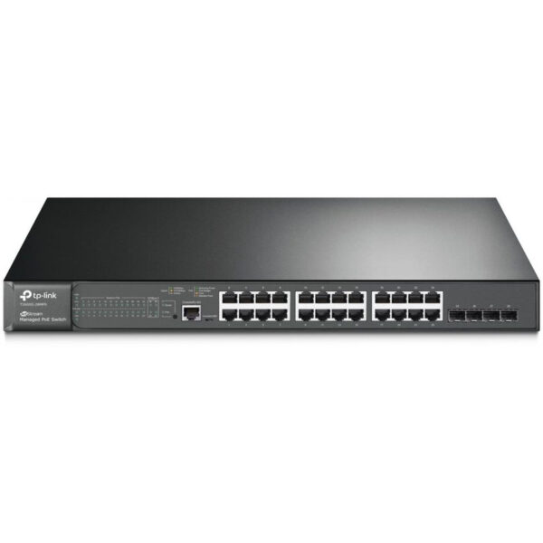 Switch Tp-Link T2600G-28Mps (Tl-Sg3424P) Gestionable