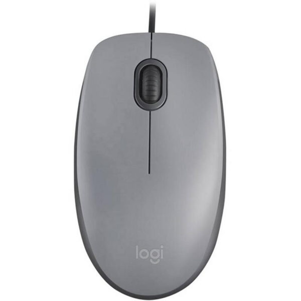 Mouse Alambrico M110 Silent Logitech Optico Gris