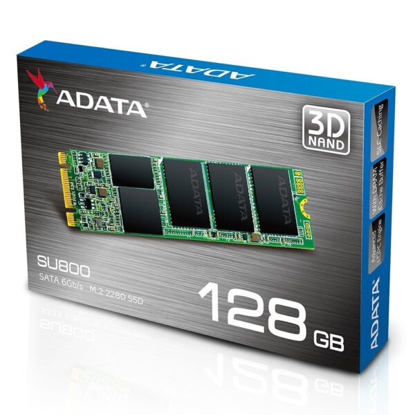 Unidad De Estado Sólido Ssd M.2 Adata Su800 128Gb Sata Iii