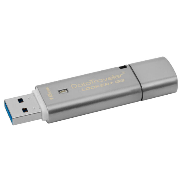 Memoria Usb Kingston Segura Dtlpg3 16Gb Metalizada