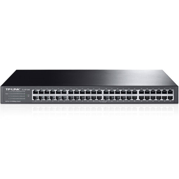 Switch Tplink Tl-Sf1048 48 Puertos Rj45 10 100 Para Racks