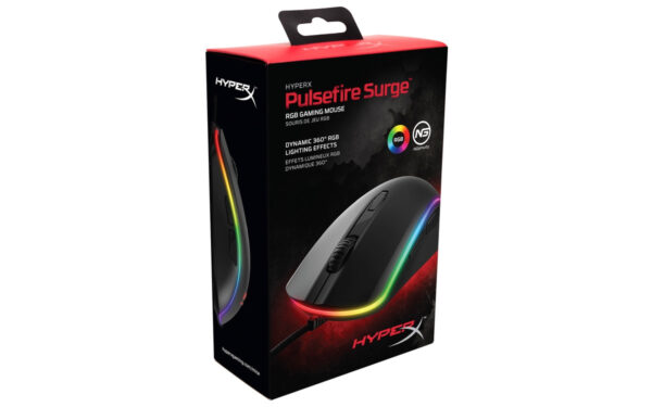 Mouse Kingston Gamer Optico Pulsefire Surge Alámbrico Usb