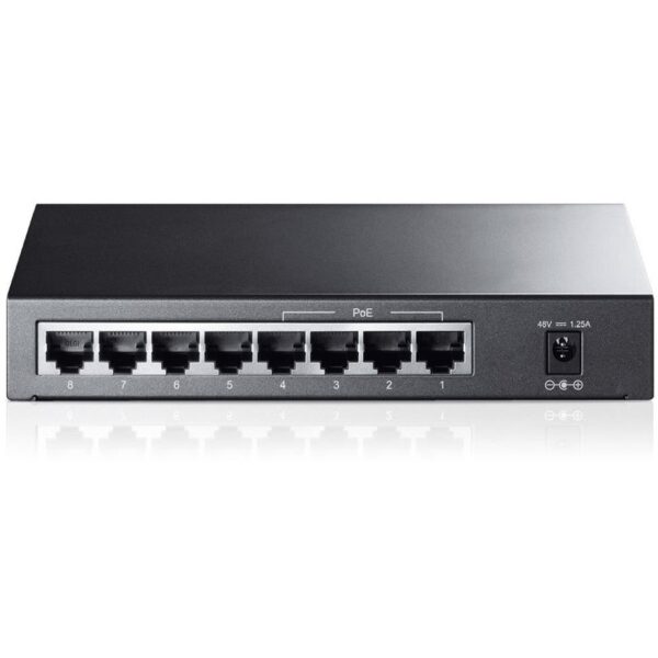 Switch Tplink Poe De Escritorio De 8 Puertos Tl-Sf1008P