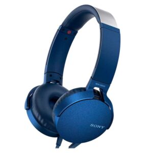 Audifonos De Diadema Sony Extra Bass XB550AP Azul