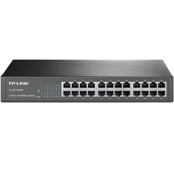 Switch Tplink Tl-Sf1024D 24 Puertos Fast Ethernet Escritorio