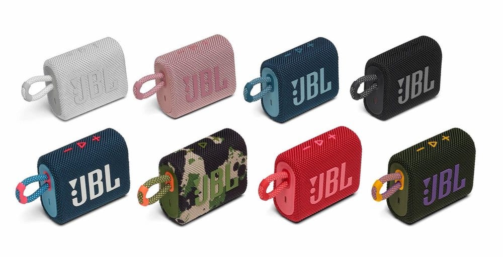 Parlante portátil Bluetooth / Llamadas / Resistente al agua Go 3 JBL